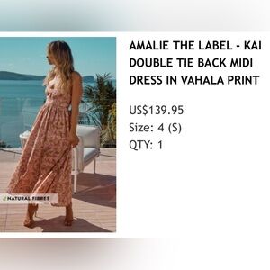 Brand new Showpo Floral Midi Dress